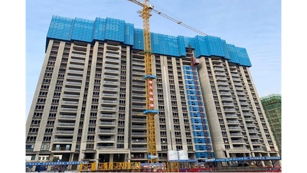 好益施建材為許昌襄城碧桂園提供三萬平方米國標巖棉板
